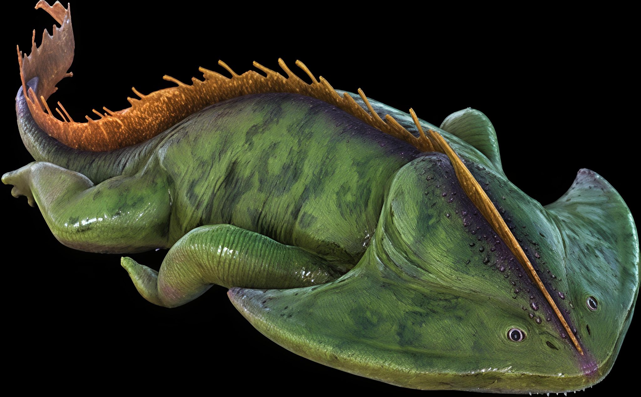 Diplocaulus magnicornis