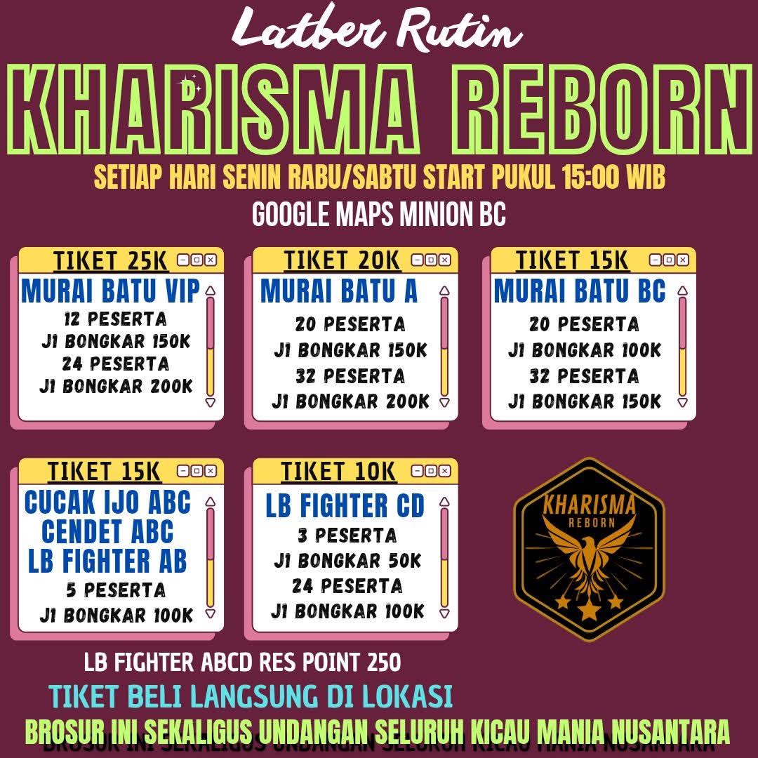 KHARISMA REBORN (LATBER)
