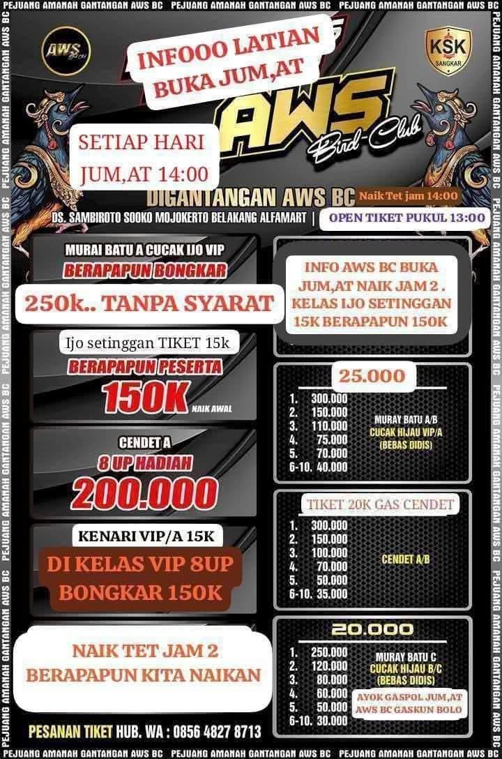 AWS BIRD CLUB (LATBER)