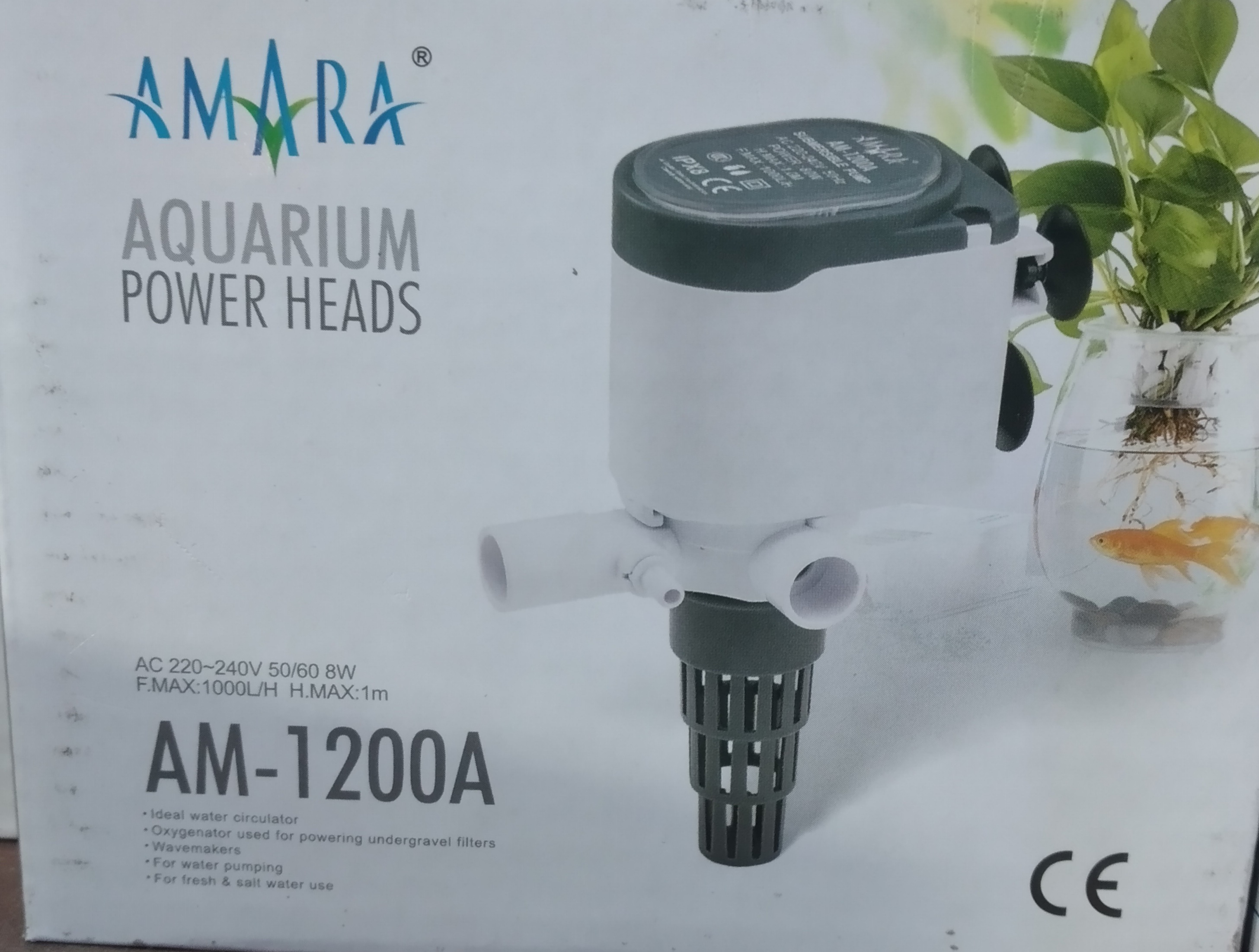AMARA 1.200A Filter aquarium