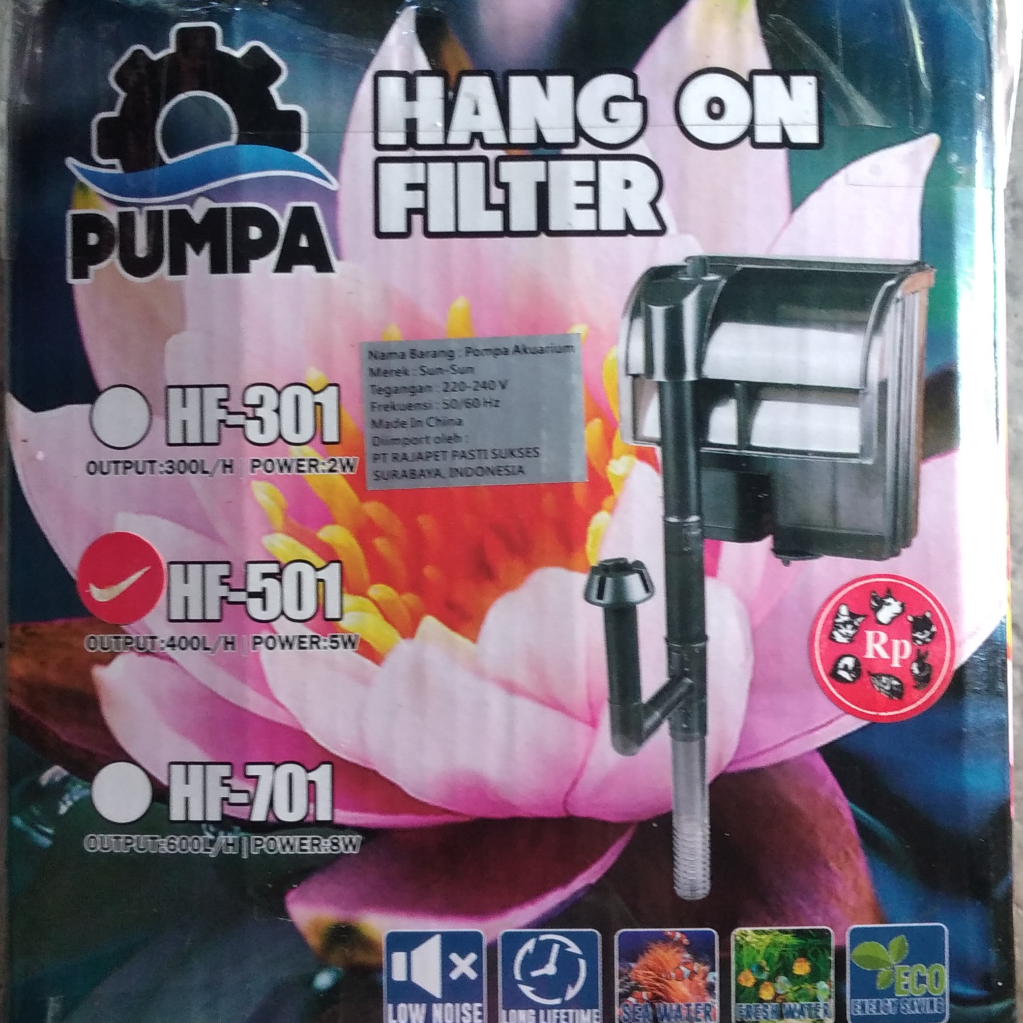 PUMPA HF 501 FILTER SAMPING