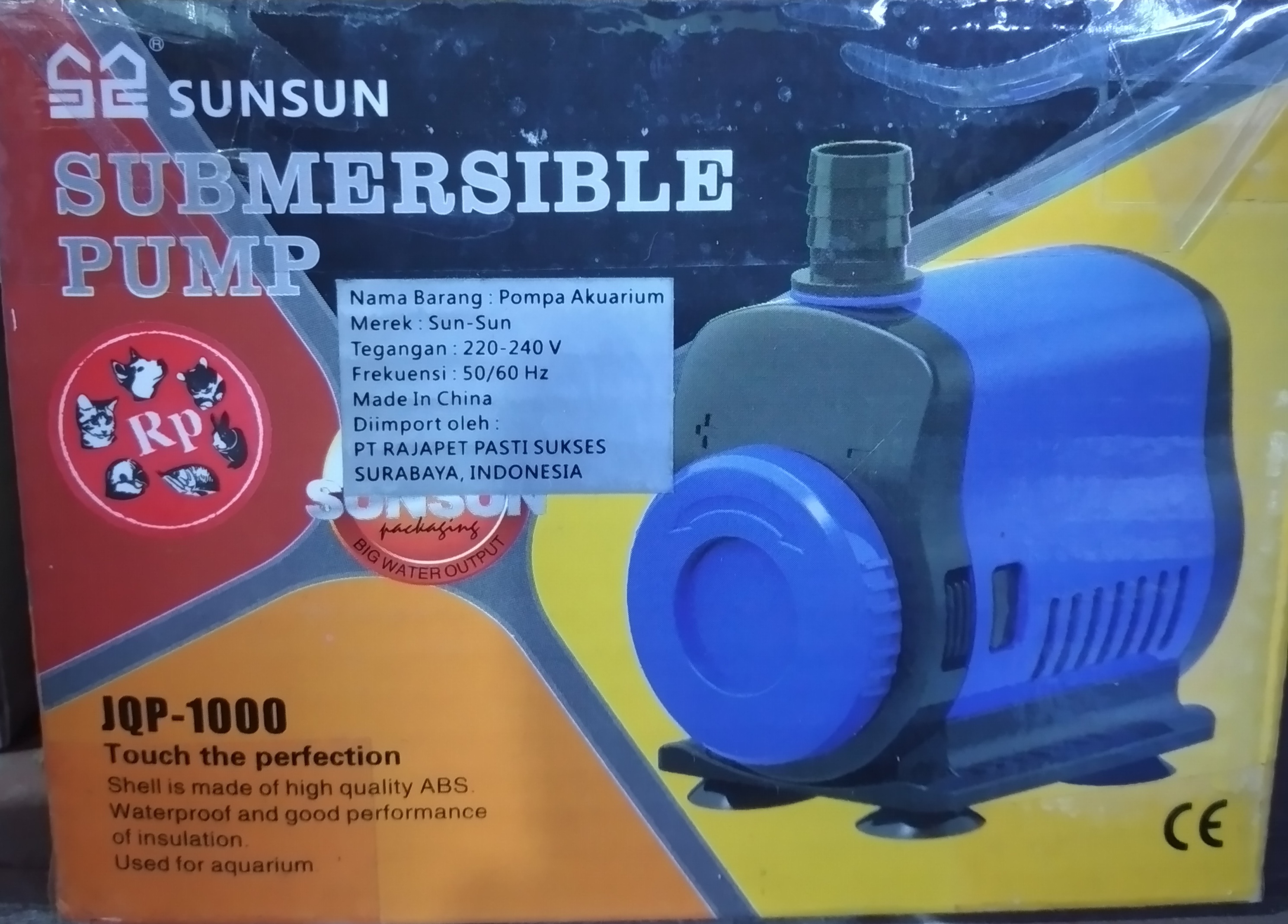 SUN SUN JQP 1.000 Filter aquarium