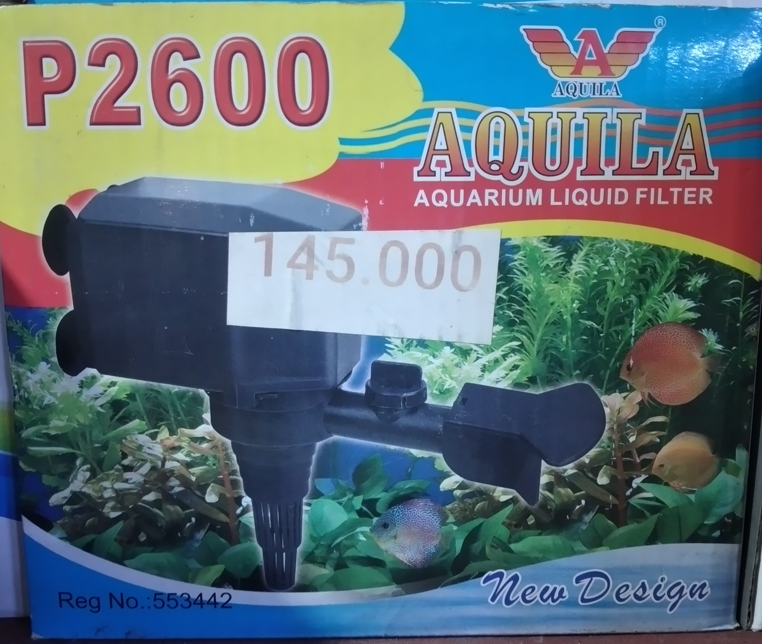 AQUILA P 2.600 Filter aquarium