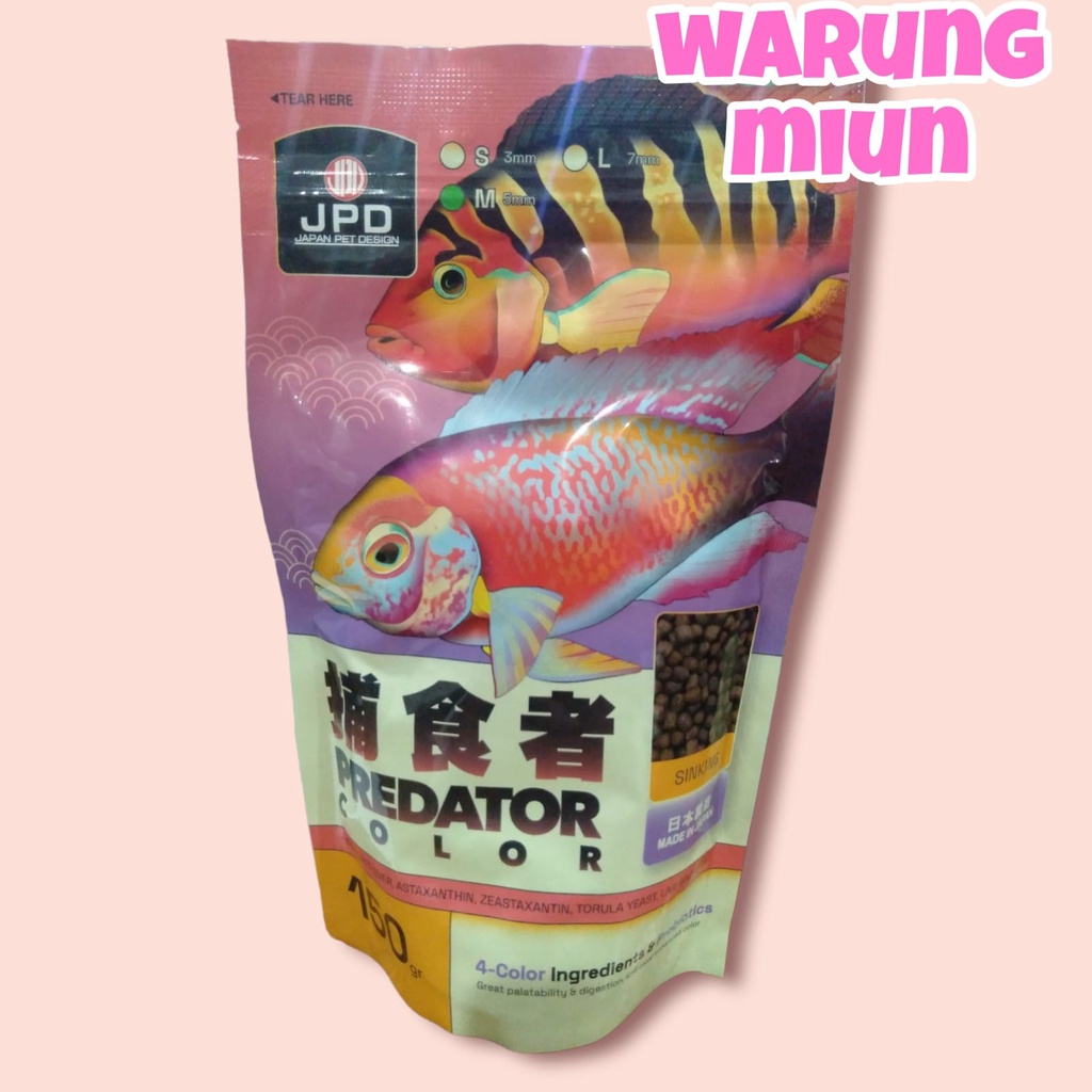 Pelet Ikan Predator 1kg