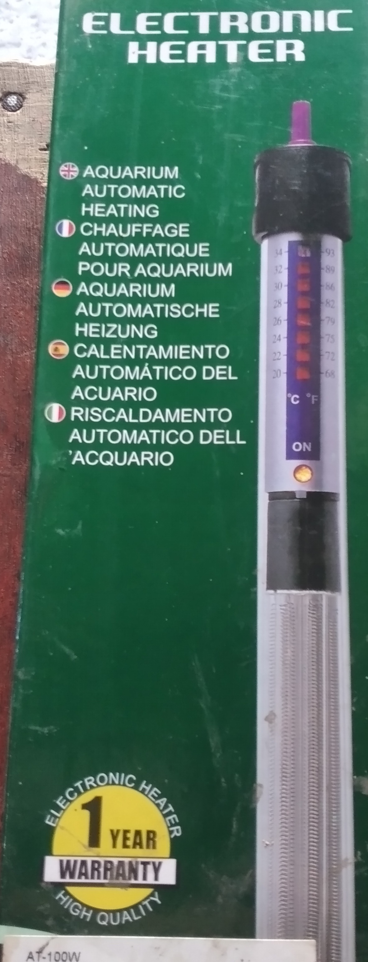 HEATER KACA ATMAN 100W